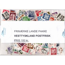 Vesttyskland, Frimærke lande pakke, Postfriske mærker. Vores pris 100 kr.